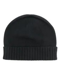 Malo Beanie aus Kaschmir Schwarz