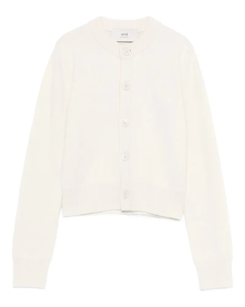 AMI Paris Geknöpfter Cardigan - Nude Nude