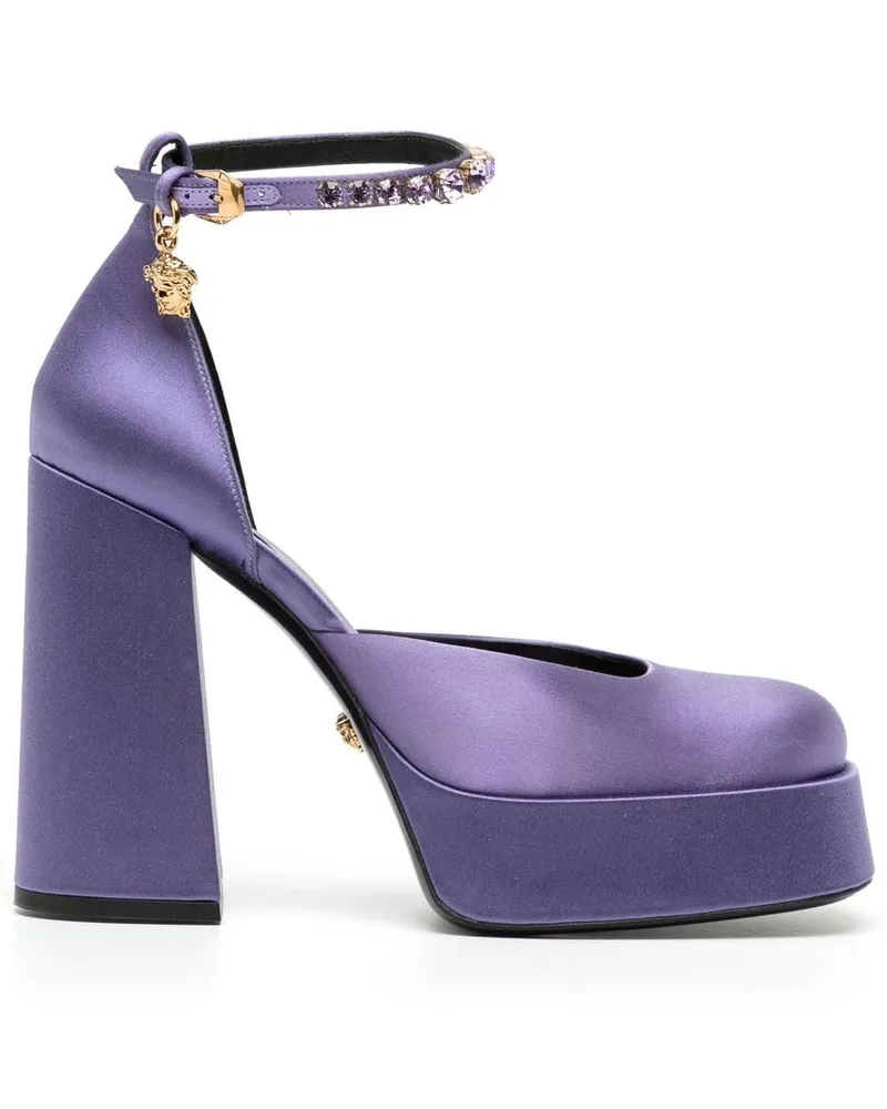 Versace Aevitas 120mm single-platform pumps - Violett Violett