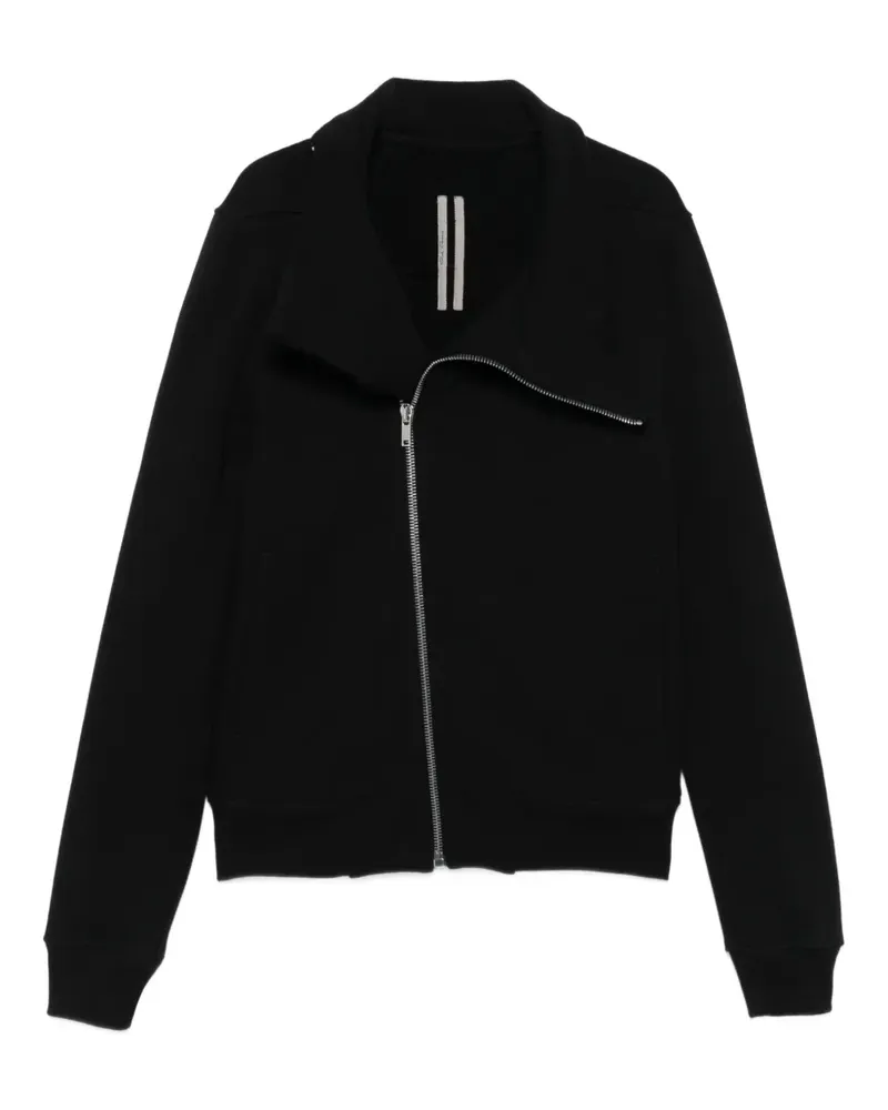 Rick Owens Jacke mit asymmetrischem Reißverschluss - Schwarz Schwarz