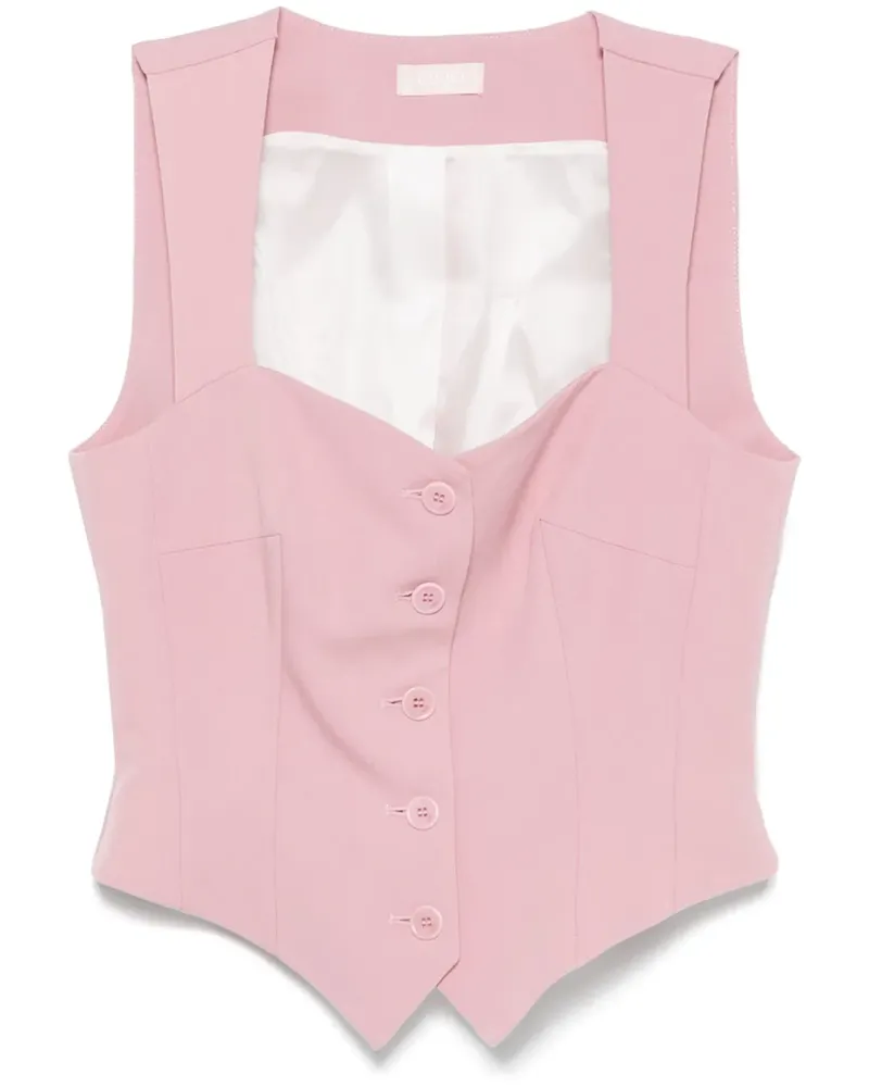 Liu Jo Pullunder mit Herzausschnitt - Rosa Rosa