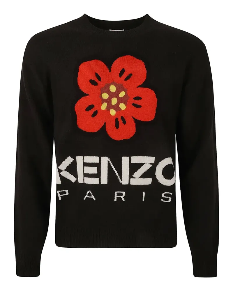 Kenzo Boke Flower Pullover - Schwarz Schwarz