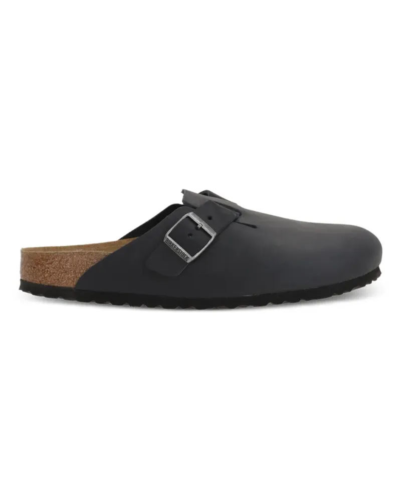 Birkenstock buckled mules - Schwarz Schwarz