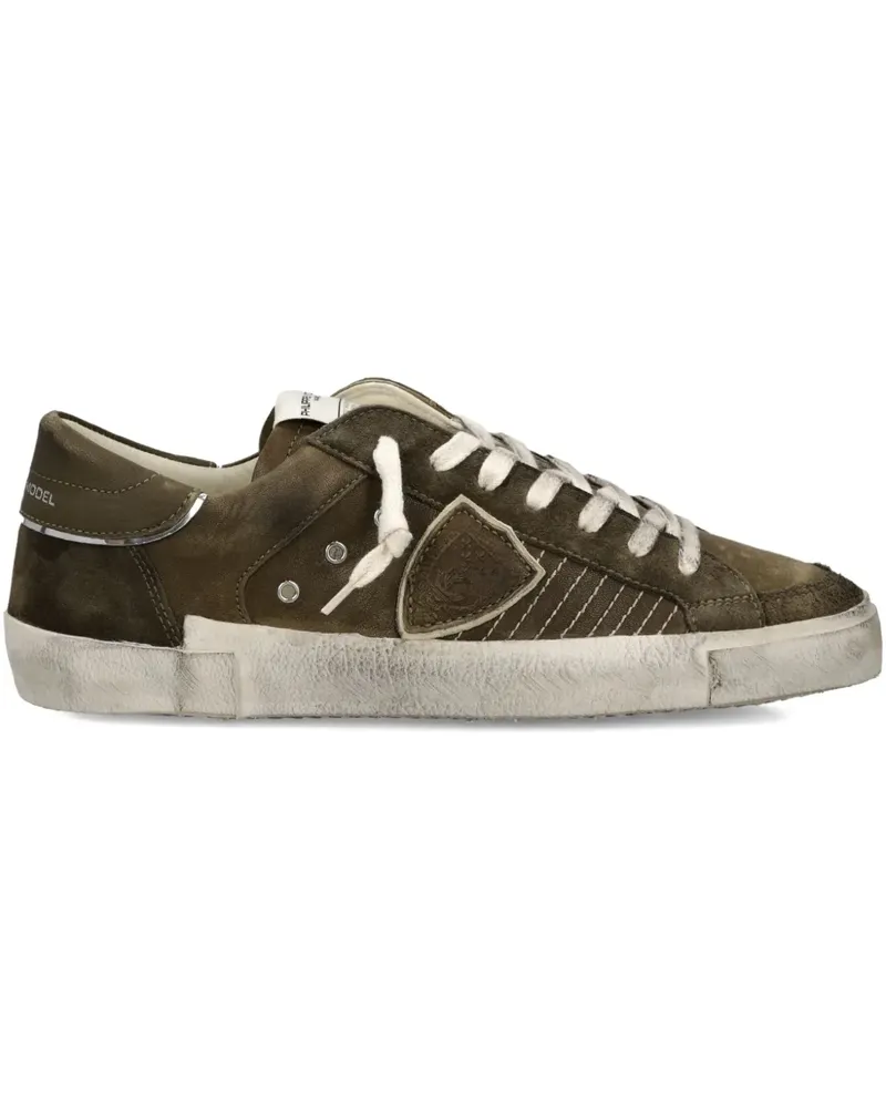 Philippe Model Sneakers aus Leder - Grün Grün