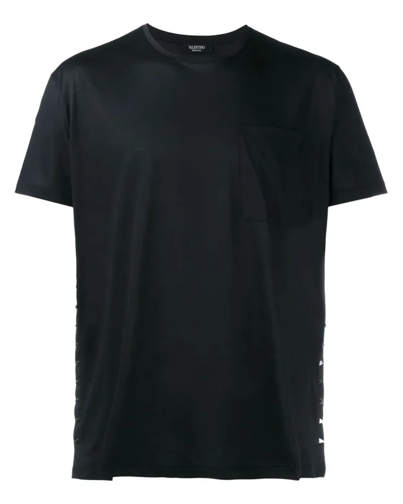 Valentino Garavani Rockstud T-Shirt - Schwarz Schwarz