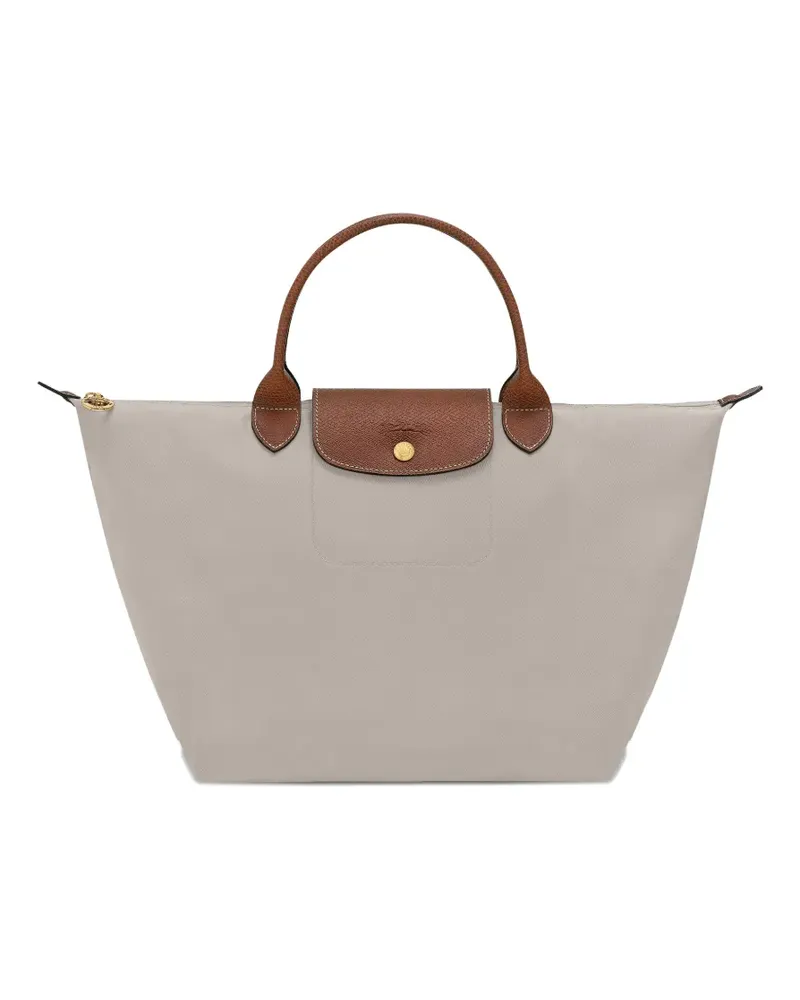 Longchamp M Le Pliage front-flap tote bag - Nude Nude