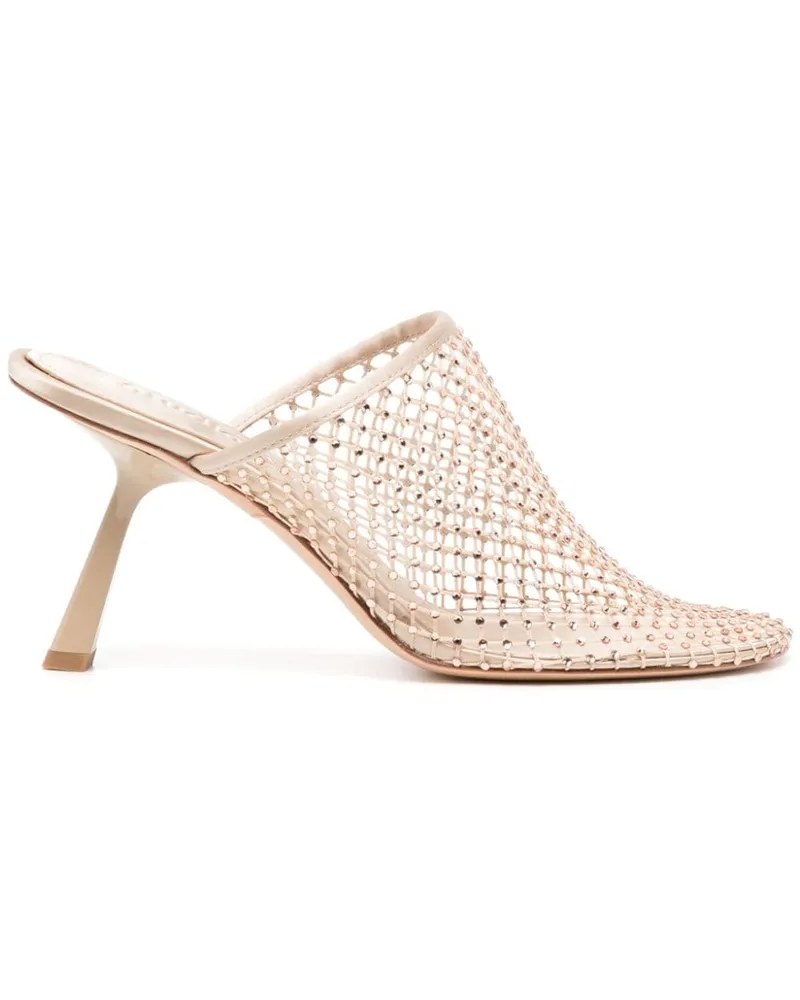 Studio Amelia Dolly Mules 80mm - Nude Nude