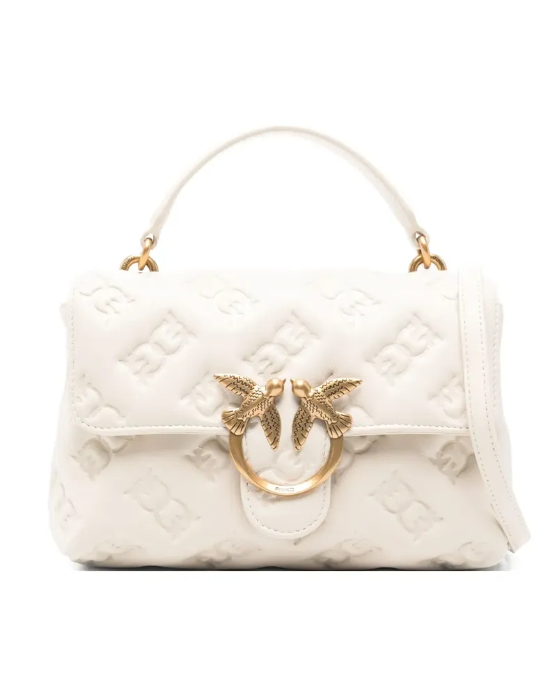 Pinko Mini Lady Love Tote Bag - Weiß Weiß