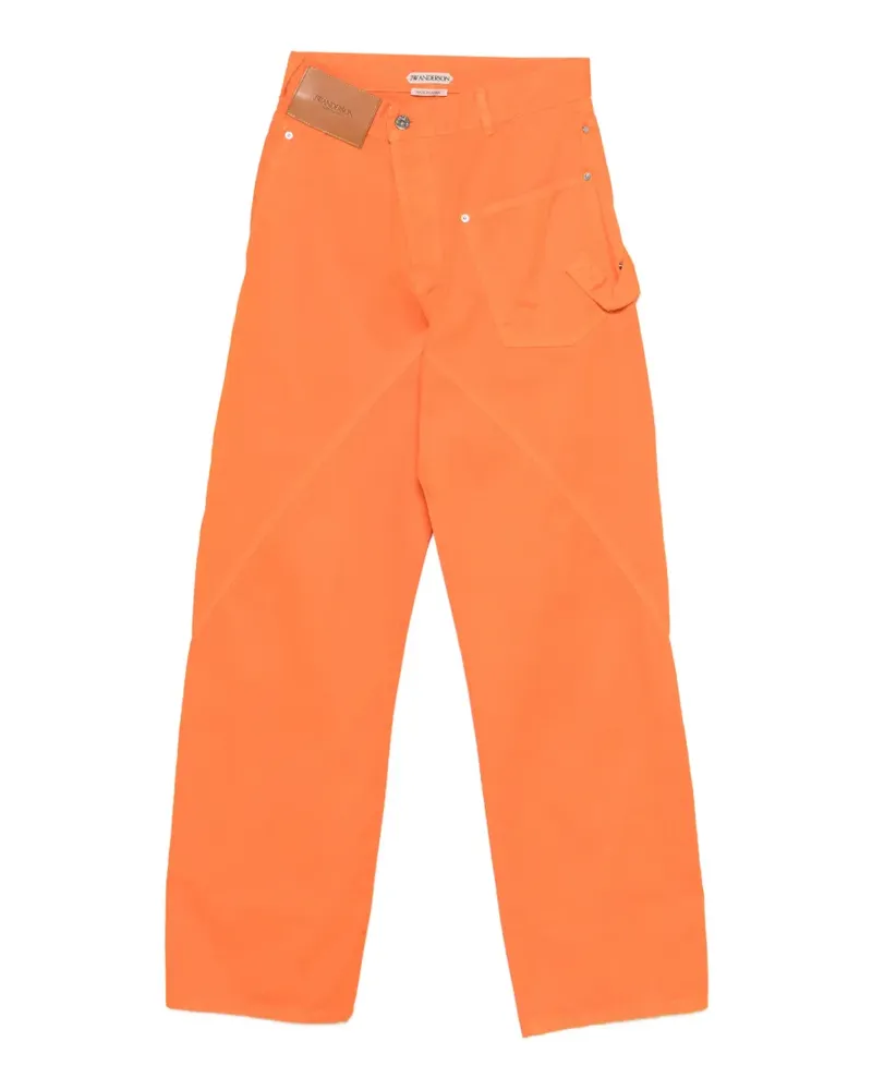 J.W.Anderson Jeans mit aufgesetzten Taschen - Orange Orange