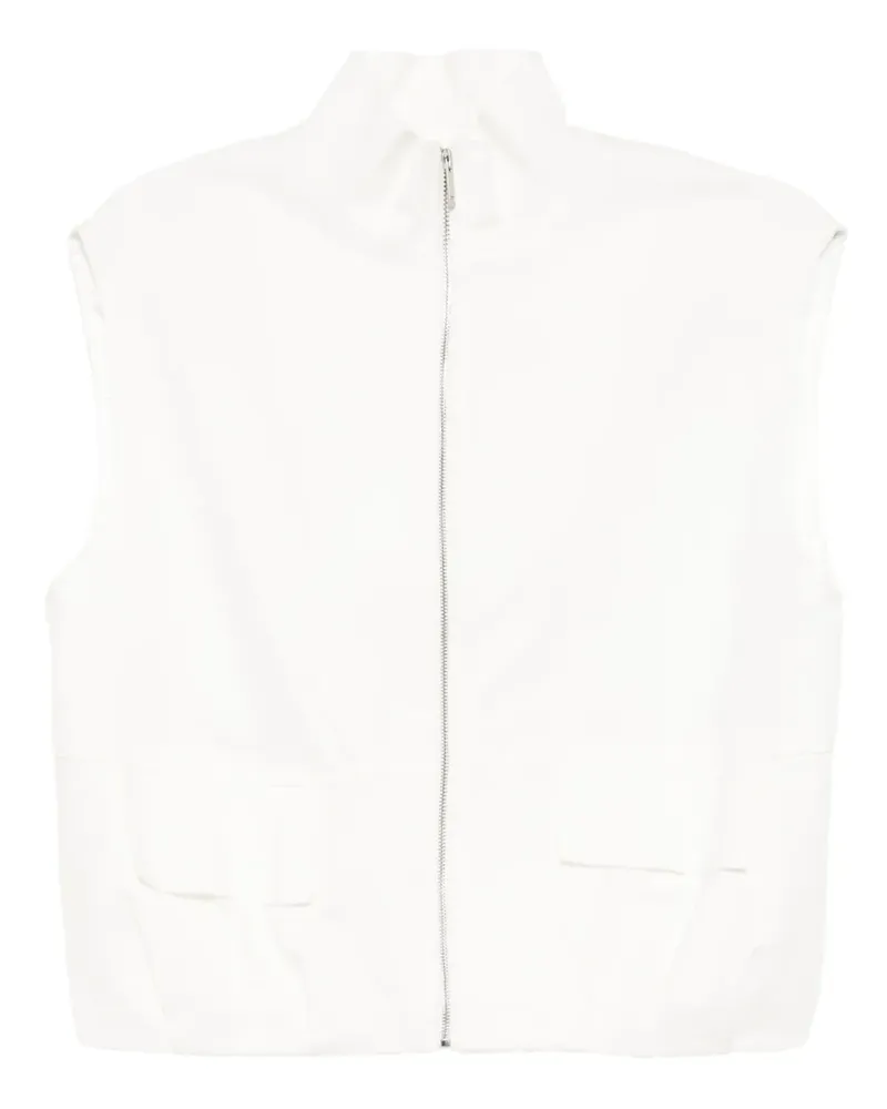 Bambah Bubble Weste - WHITE White