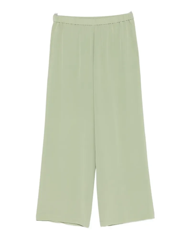 ASPESI wide-leg silk trousers - Grün Grün