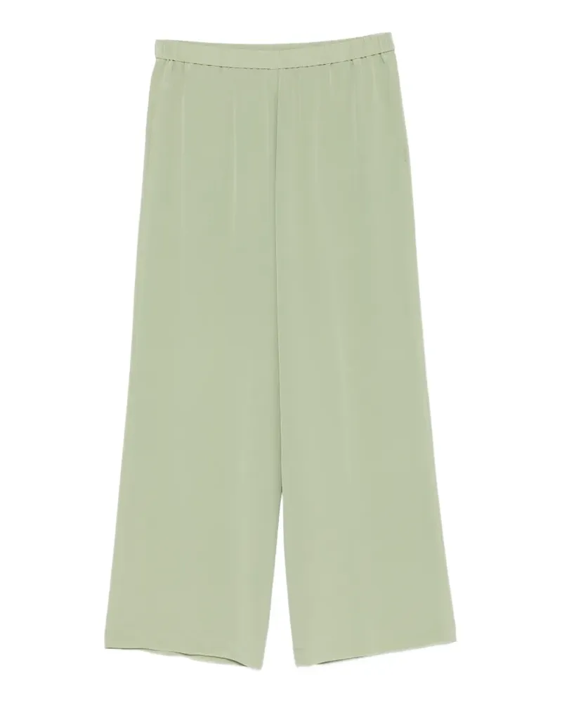 ASPESI wide-leg silk trousers - Grün Grün