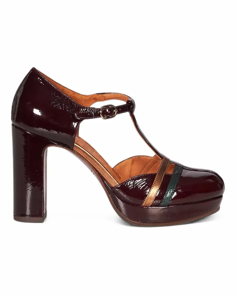 Chie Mihara Uyaro Pumps mit T-Riemen - Rot Rot