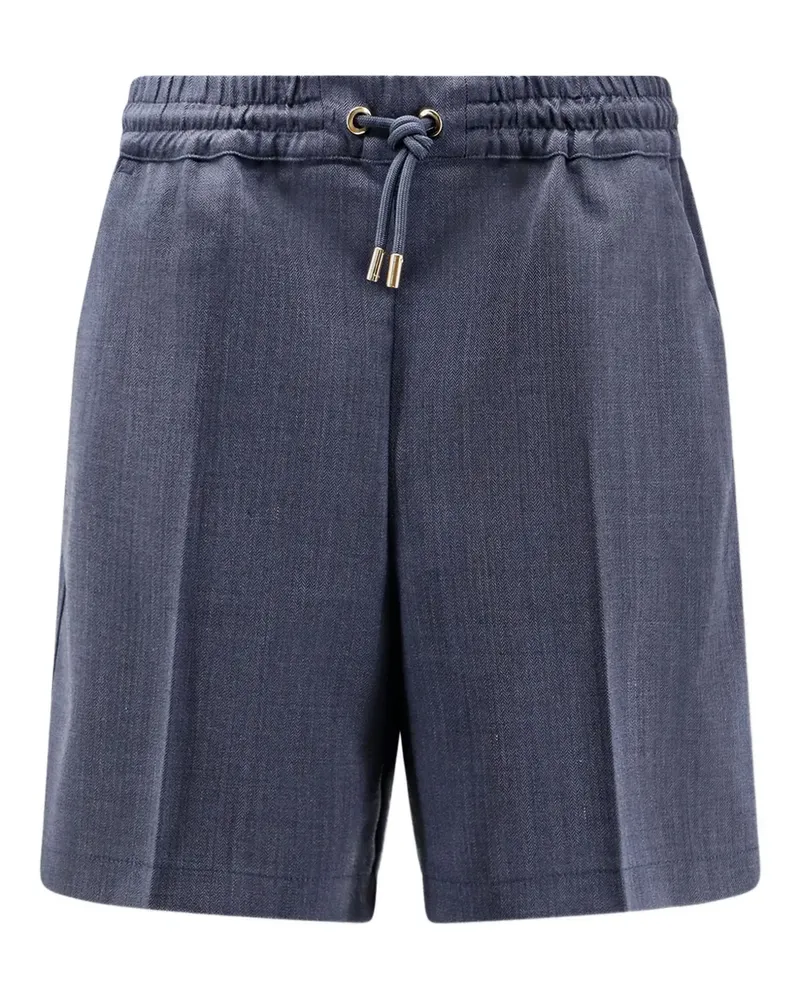 Pinko Scarola Shorts mit Kordelzug - Blau Blau