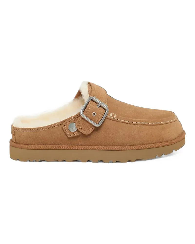 UGG Goldenstar Evelina buckle clogs - Braun Braun