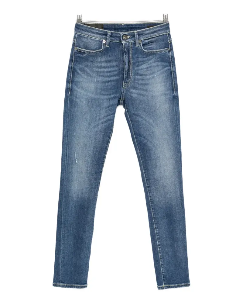 Dondup belt-loop faded jeans - Blau Blau