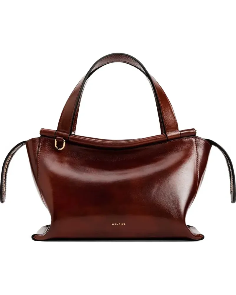WANDLER Ida zip fastening satchel - Braun Braun