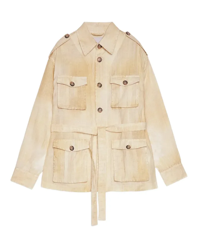 Ermanno Scervino Sahariana jacket - Nude Nude