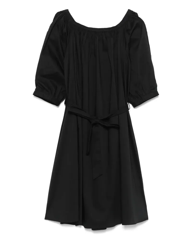 Liu Jo Popeline-Minikleid - Schwarz Schwarz