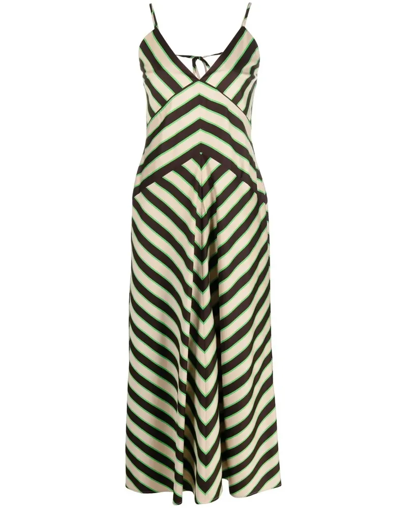 MSGM Kleid mit Zickzackmuster - Nude Nude