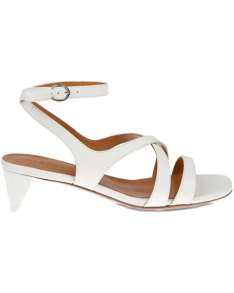 Robert Clergerie Lolita crossover ankle-strap sandals - Weiß Weiß