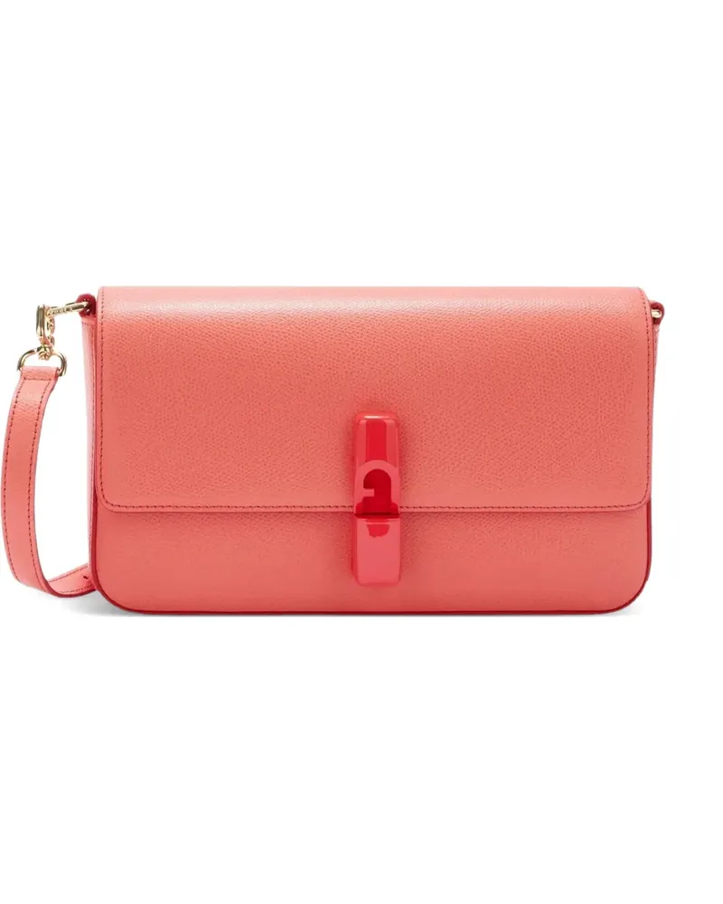 Furla Strukturierte Umhängetasche - Rosa Rosa