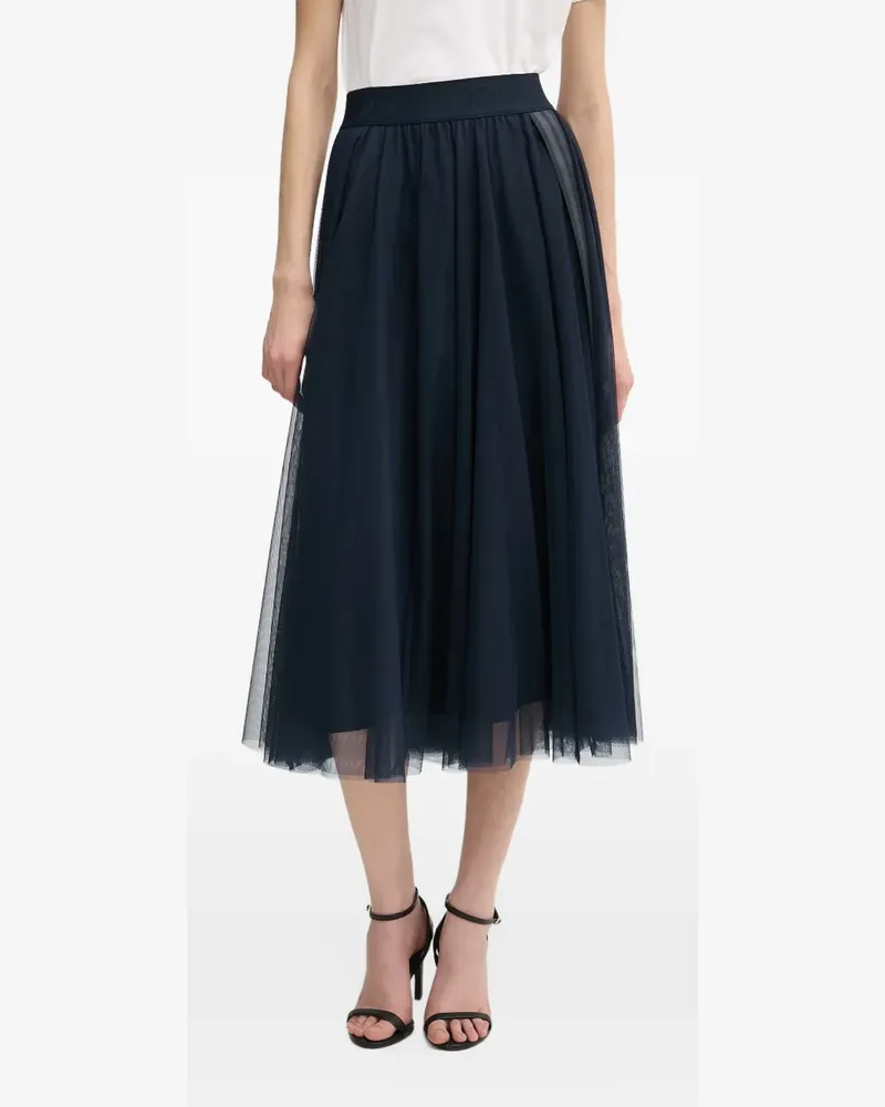 JOOP! Fridi tulle midi skirt - Blau Blau