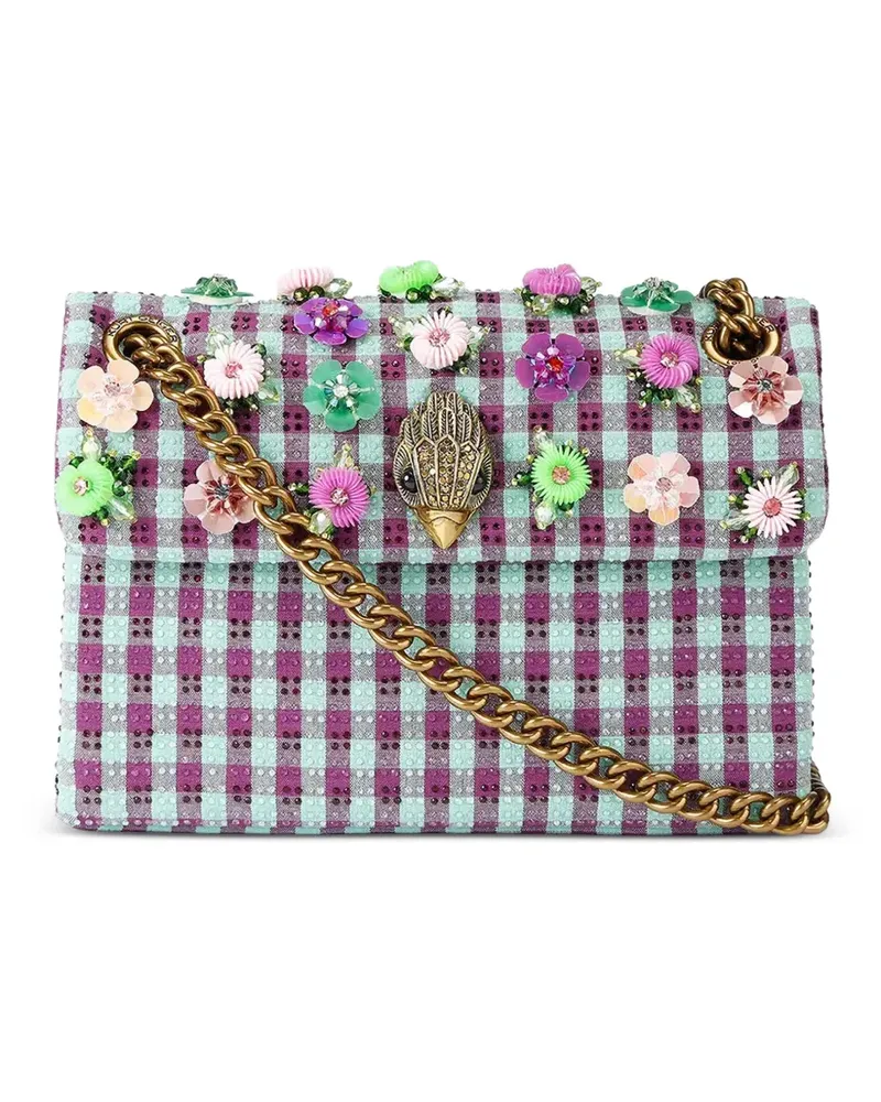 Kurt Geiger mini Kensington flower bag - Violett Violett