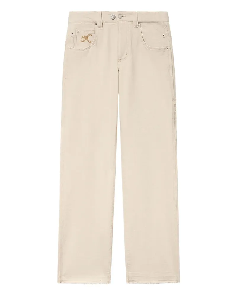 Isabel Marant Bestickte Jeyda Hose - Nude Nude