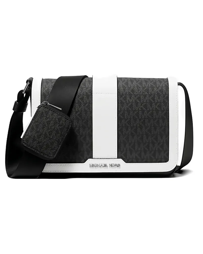 Michael Kors flap pouch crossbody bag - Schwarz Schwarz