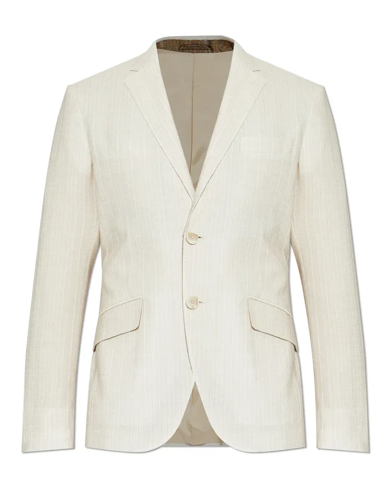 Etro Gestreiftes Sakko - Nude Nude