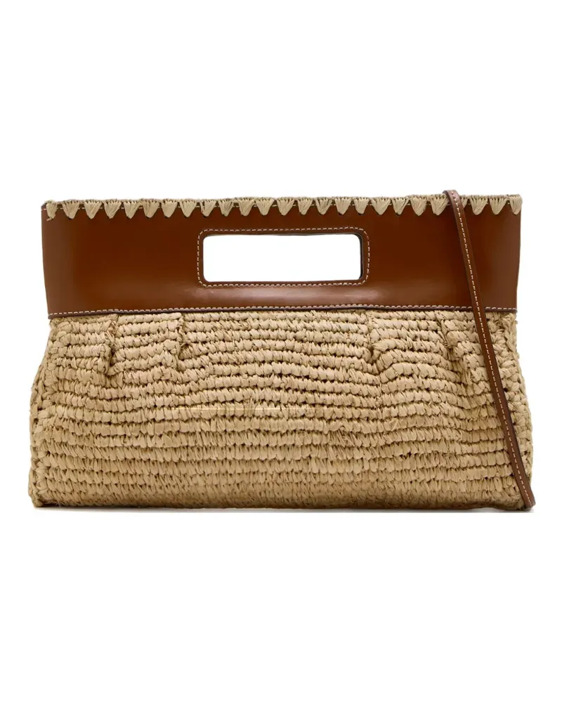 STAUD Lena Clutch - Nude Nude