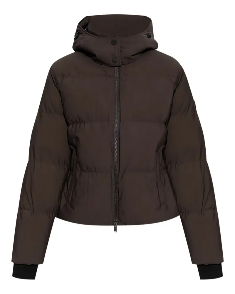 Moose Knuckles Gefütterte Kapuzenjacke - Braun Braun