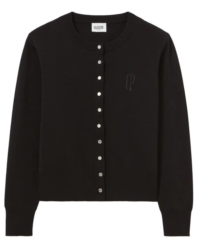 Claudie Pierlot Geknöpfter Cardigan - Schwarz Schwarz