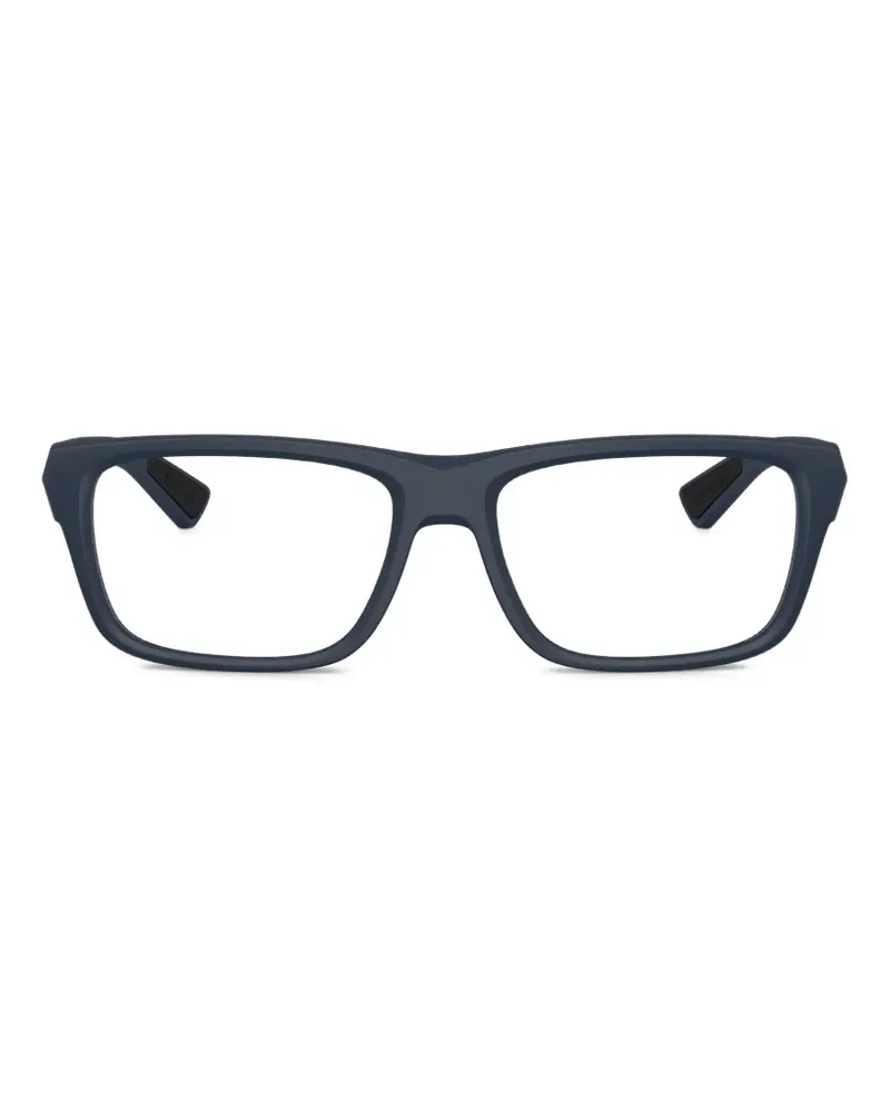 Prada Brille mit eckigem Gestell - Blau Blau