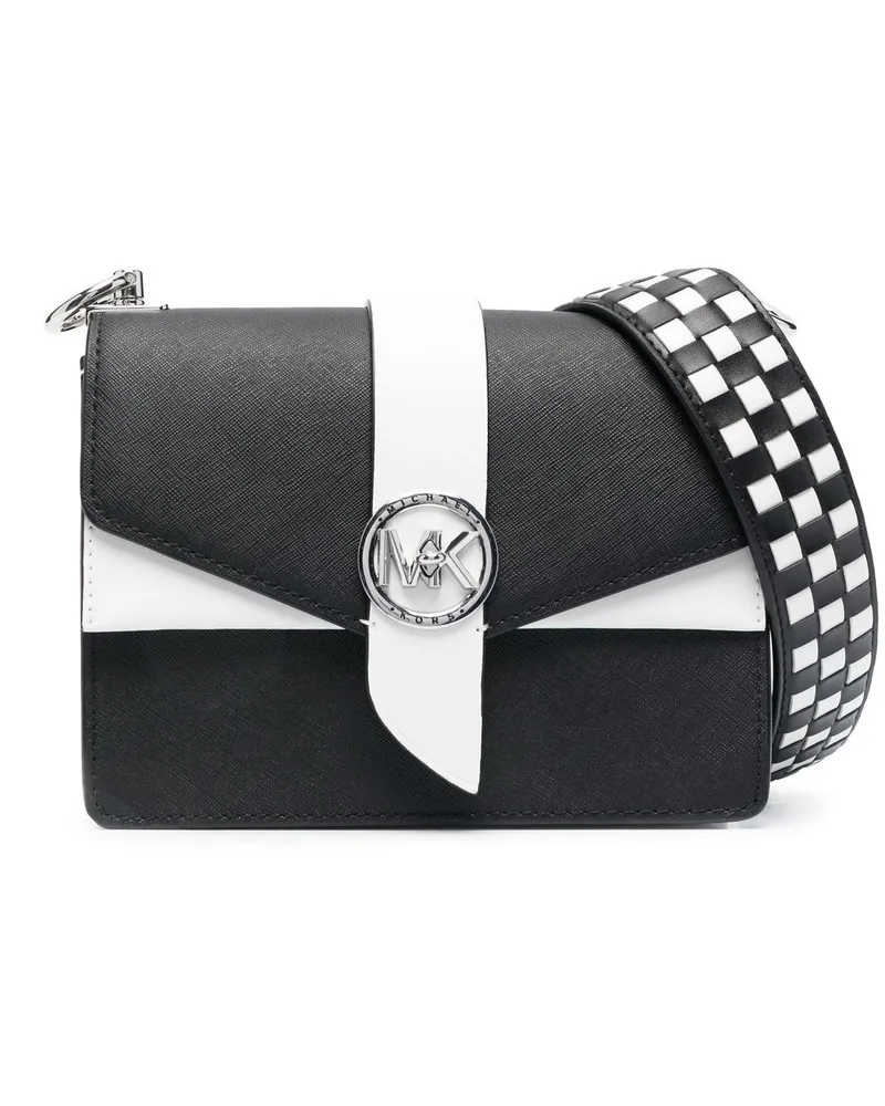 Michael Kors Greenwhich Schultertasche - Schwarz Schwarz