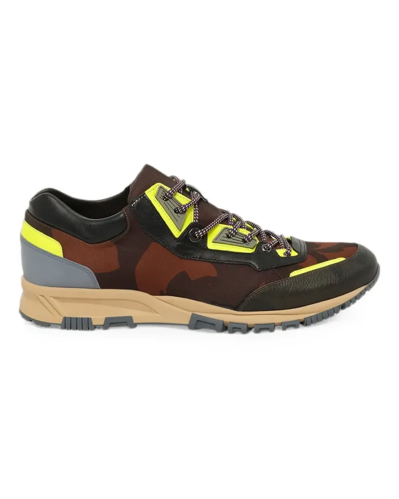Lanvin Sneakers mit Einsätzen - Grün Grün