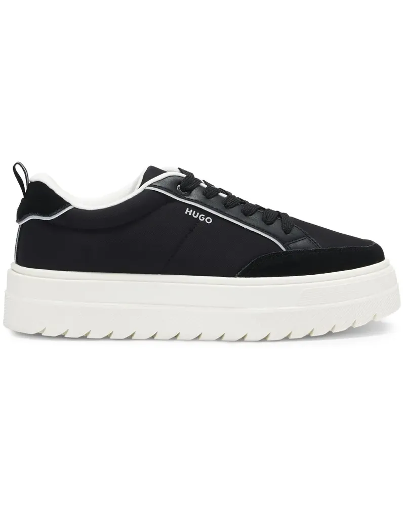 HUGO BOSS Sneakers mit Plateausohle - Schwarz Schwarz
