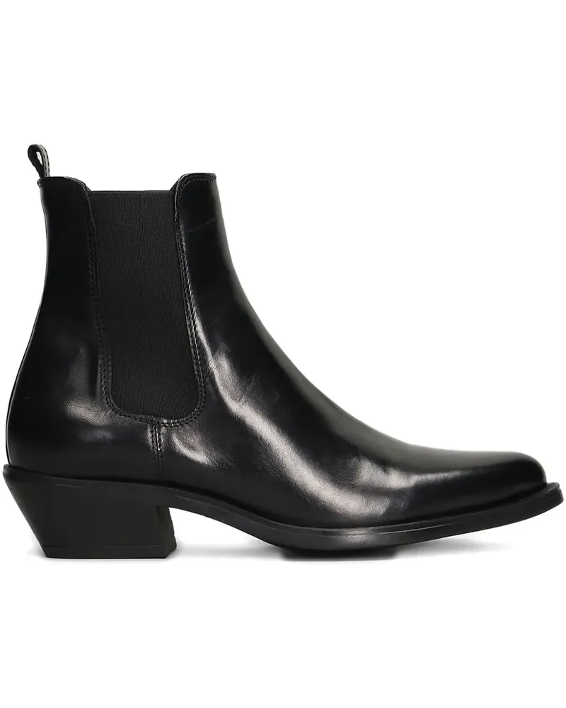 Carmens 30mm pointed-toe boots - Schwarz Schwarz