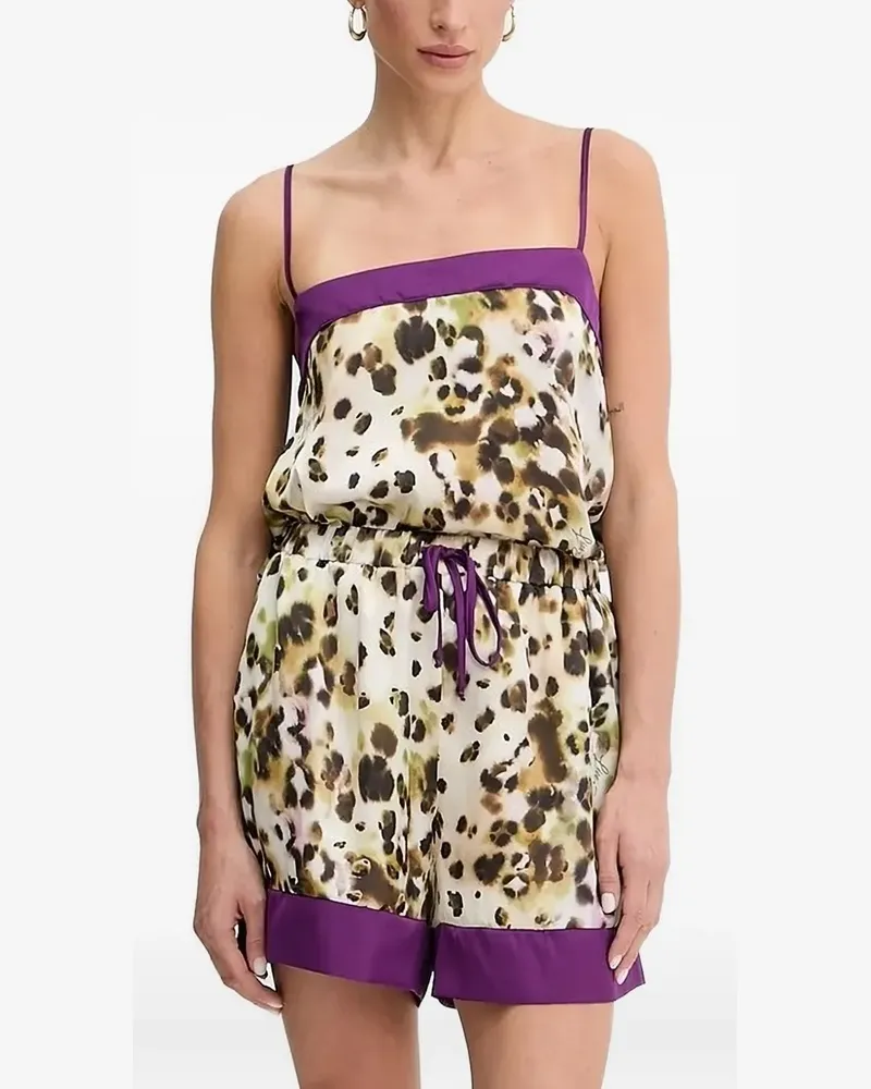 Liu Jo Oberteil mit Animal-Print - Nude Nude