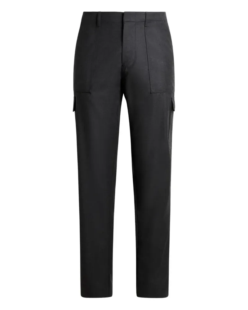 Etro Hose mit aufgesetzten Taschen - Schwarz Schwarz