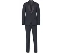 Einreihige Smoking-Jacke - Schwarz