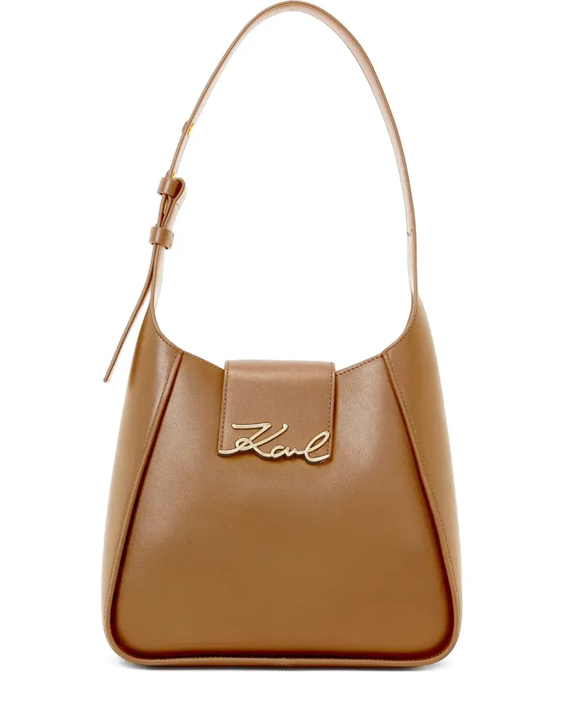 Karl Lagerfeld K/Signature Schultertasche - Braun Braun