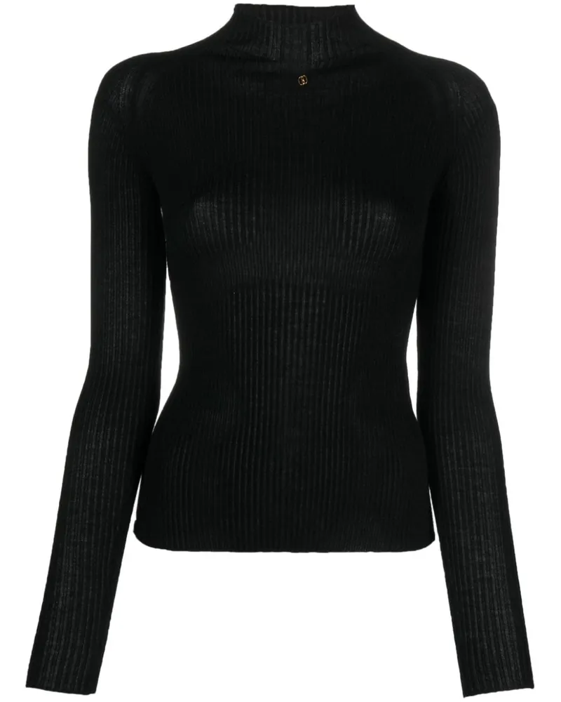 Bally Pullover mit Stehkragen - Schwarz Schwarz