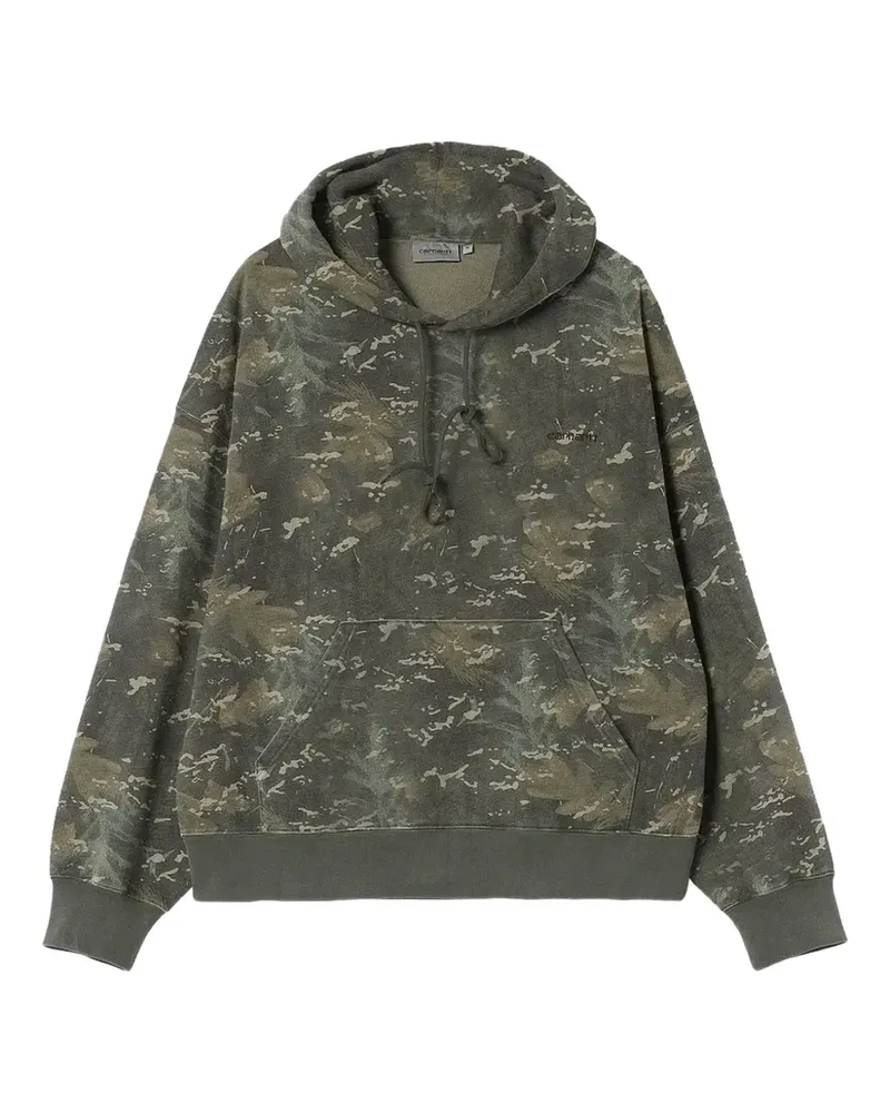 Carhartt WIP Hoodie mit Camouflagemuster - Grün Grün