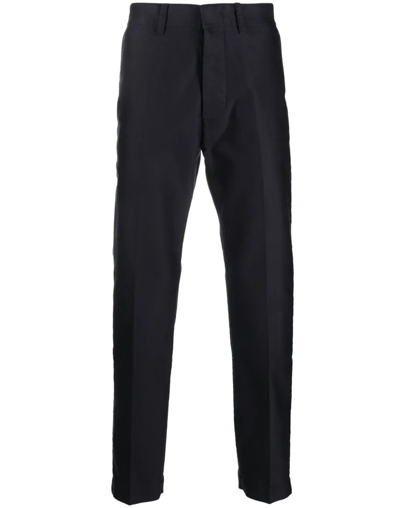 Tom Ford Chino mit geradem Bein - Blau Blau