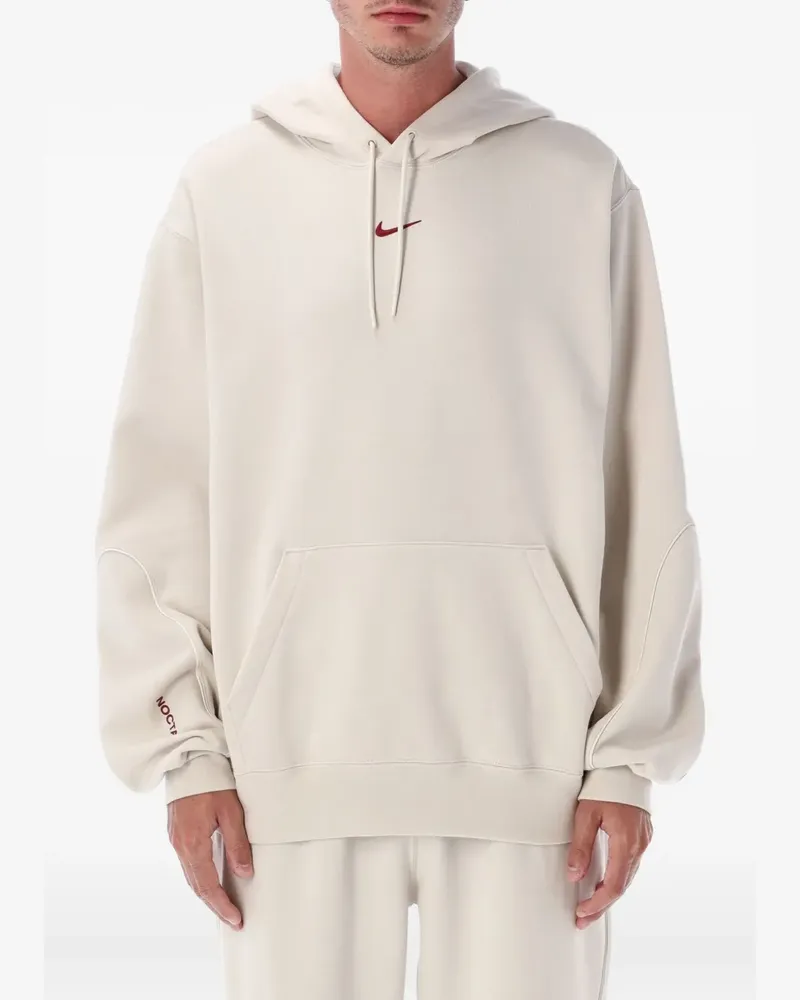 Nike x NOCTA Hoodie mit Logo-Stickerei - Weiß Weiß