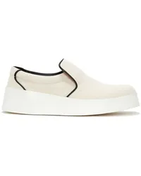 J.W.Anderson Slip-On-Sneakers aus Canvas Nude