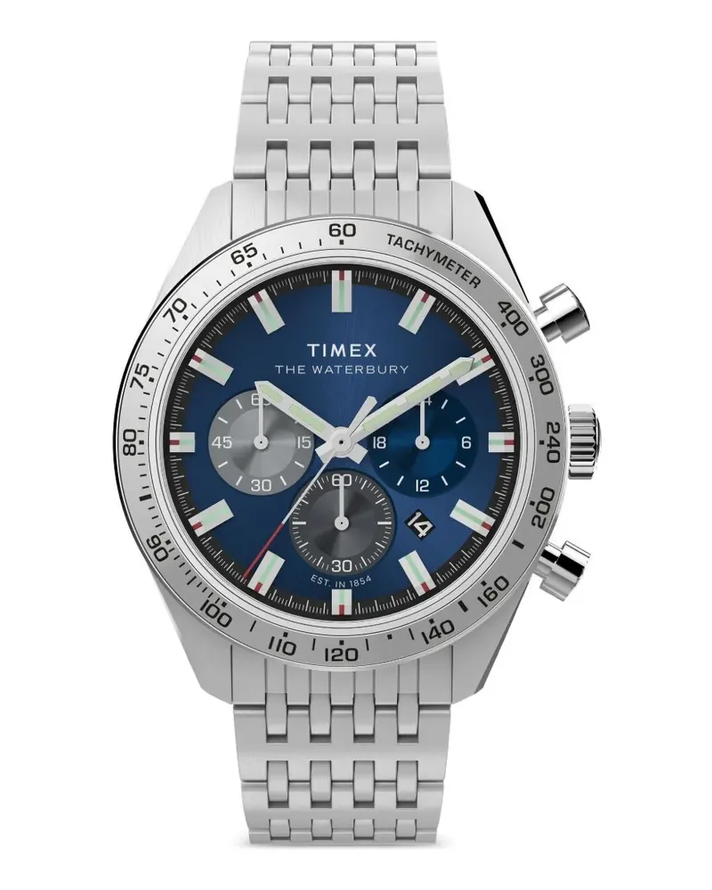 Timex Waterbury Traditional Chronograph 41mm watch - Blau Blau