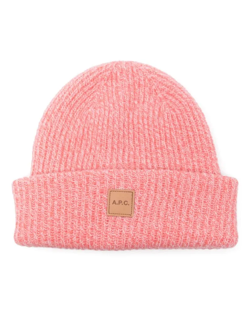 A.P.C. Michele Beanie - Rosa Rosa